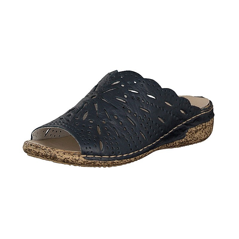 Pantufas Rieker V7290-14 Para Mulher - Azuis